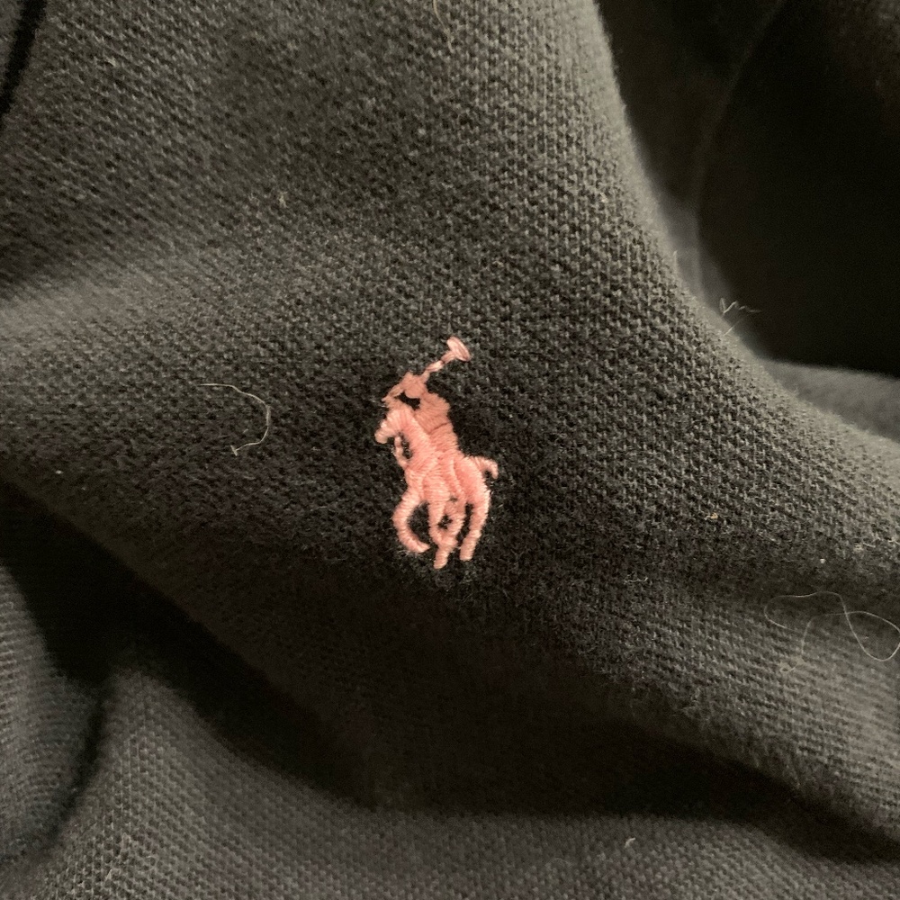 Boys Polo Breast Cancer Awareness shirt - Picture 3 of 7
